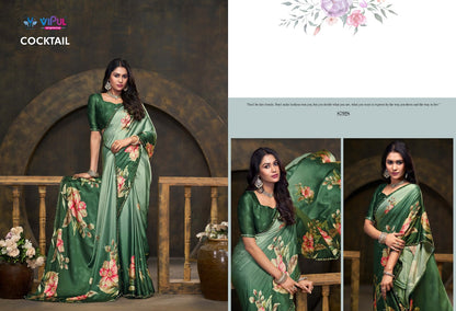 Cocktail 87921 To 87929 Vipul Silk Sarees Wholesale
