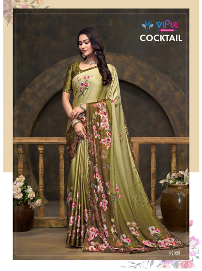 Cocktail 87921 To 87929 Vipul Silk Sarees Wholesale