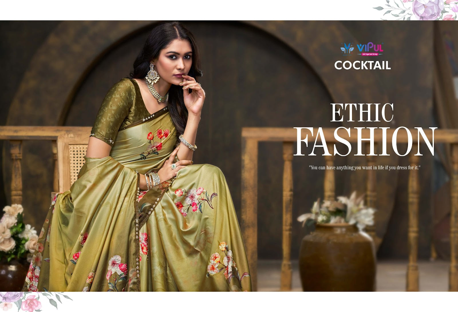 Cocktail 87921 To 87929 Vipul Silk Sarees Wholesale