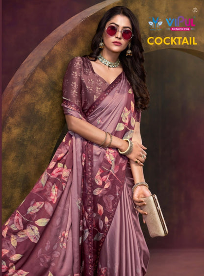 Cocktail 87921 To 87929 Vipul Silk Sarees Wholesale
