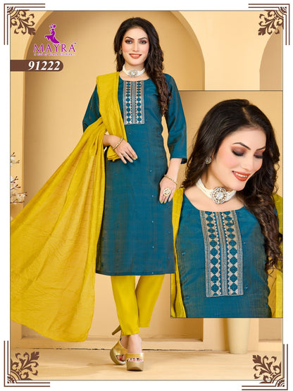 Cocktail Mayra Vetican Readymade Pant Style Suits Manufacturer India