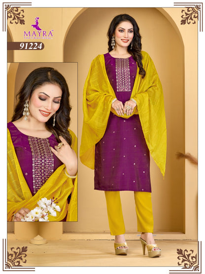 Cocktail Mayra Vetican Readymade Pant Style Suits Manufacturer India