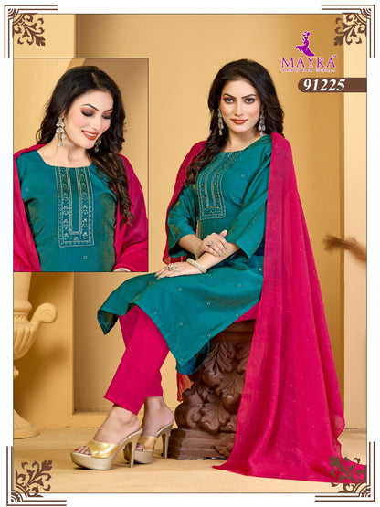 Cocktail Mayra Vetican Readymade Pant Style Suits Manufacturer India