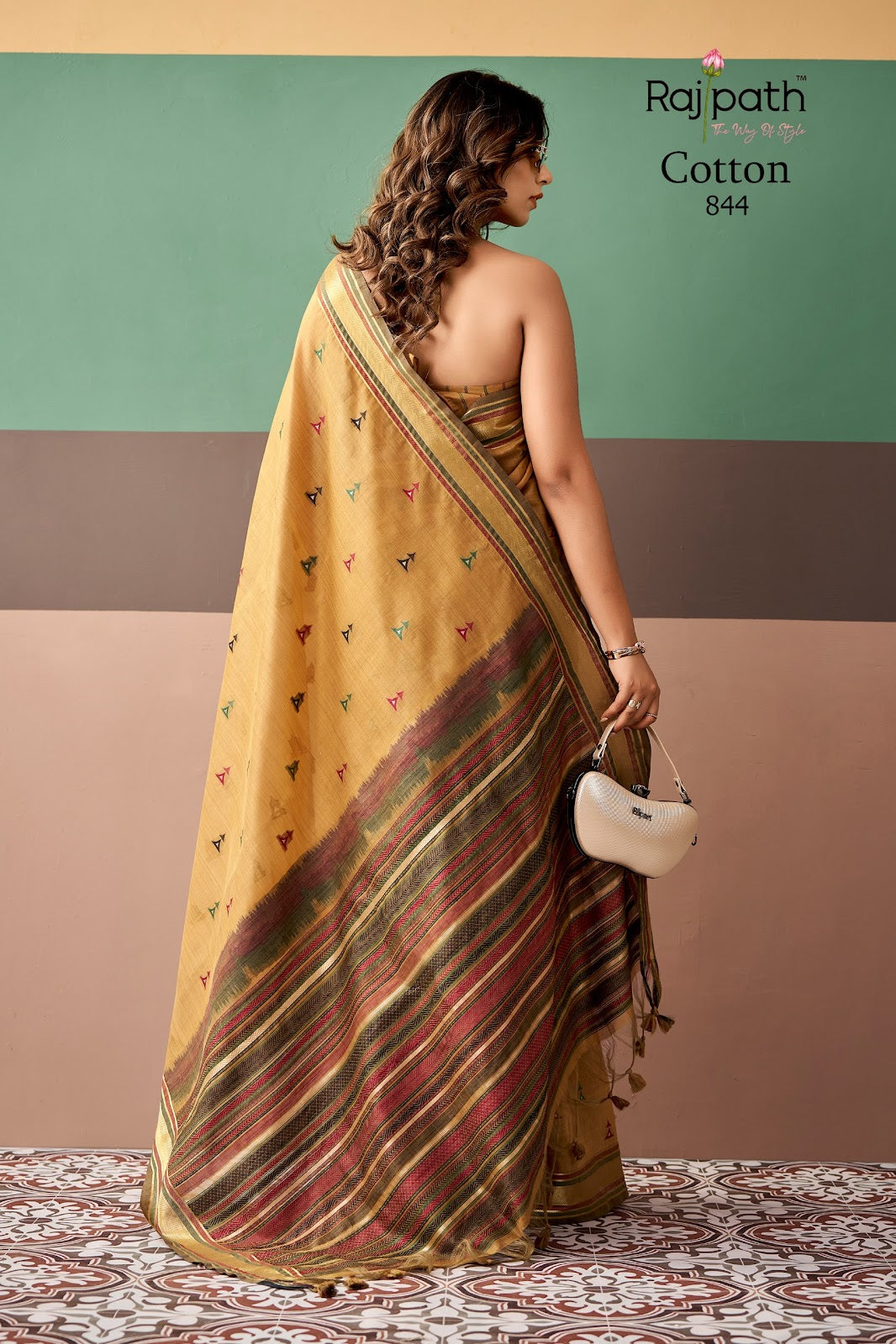 Coco Cotton Rajpath Sarees Supplier Gujarat