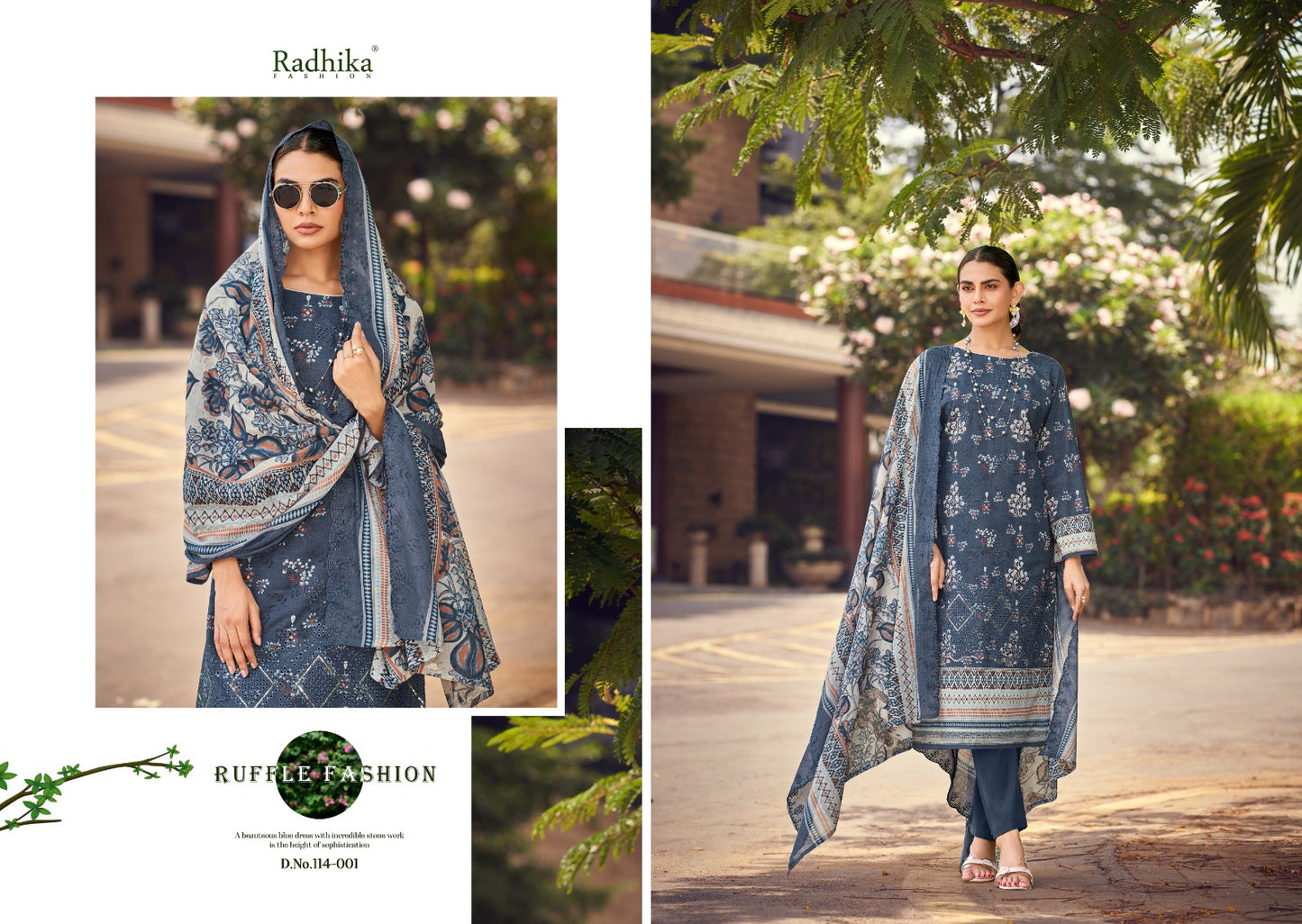 Coco Radhika Fashion Azara Lawn Karachi Salwar Suits Wholesale Price