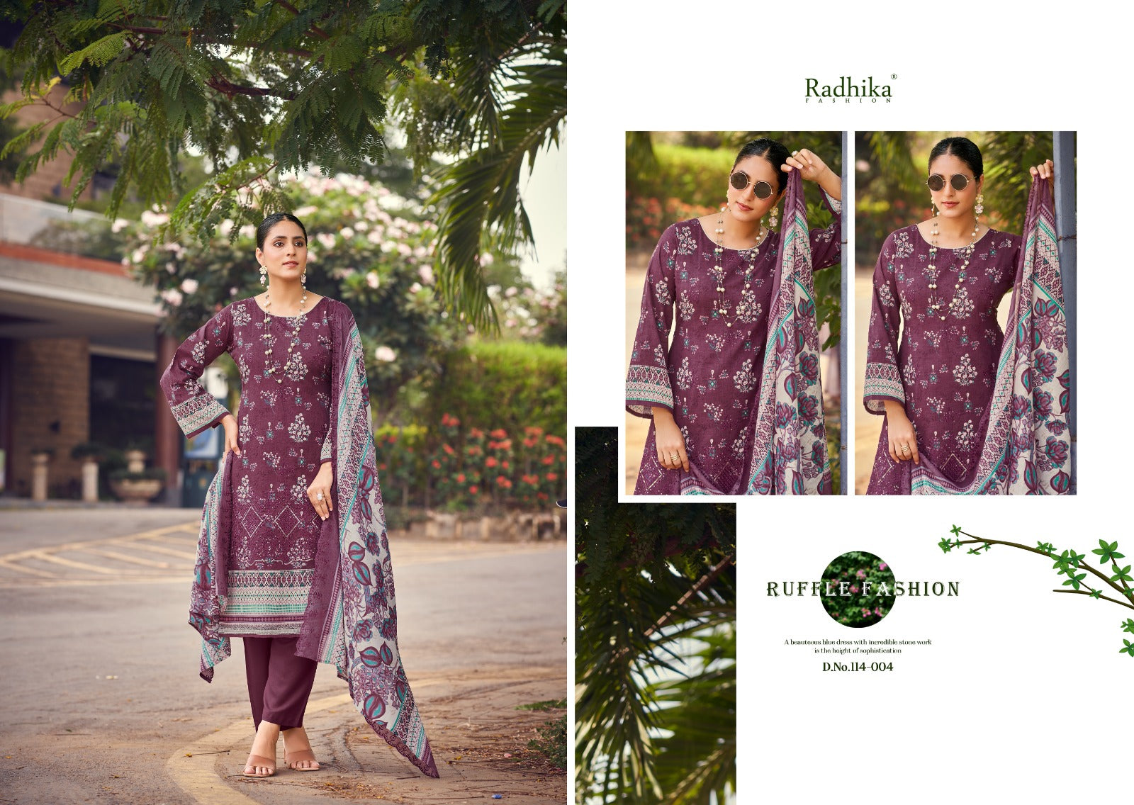 Coco Radhika Fashion Azara Lawn Karachi Salwar Suits Wholesale Price