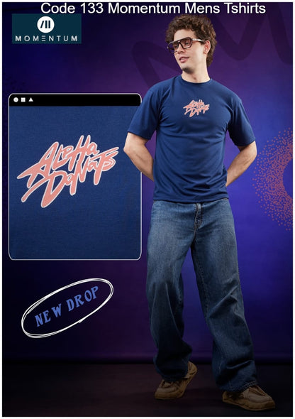 Code 133 Momentum Feather Knit Mens Tshirts Wholesaler India