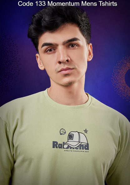 Code 133 Momentum Feather Knit Mens Tshirts Wholesaler India