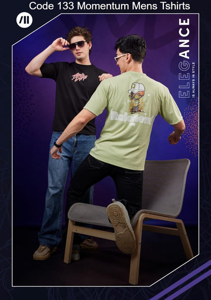 Code 133 Momentum Feather Knit Mens Tshirts Wholesaler India