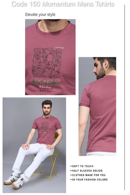 Code 150 Momentum Canvas Mens Tshirts Wholesale Price