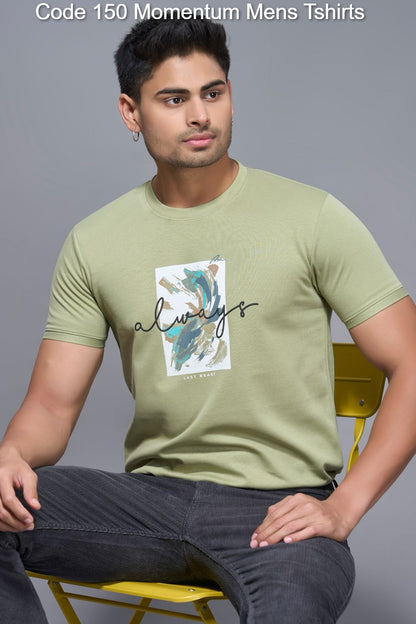 Code 150 Momentum Canvas Mens Tshirts Wholesale Price