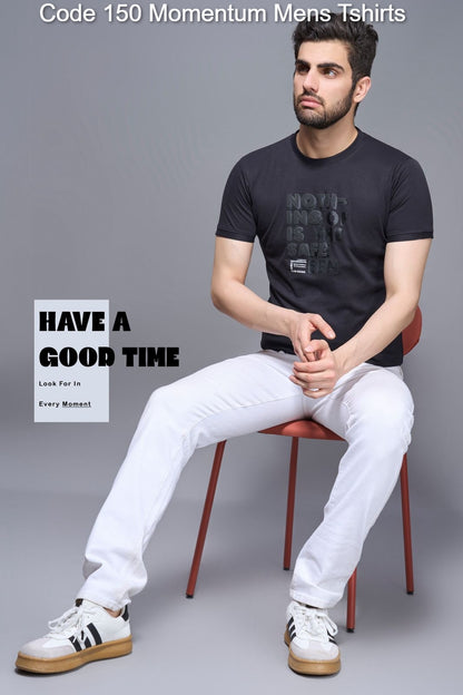 Code 150 Momentum Canvas Mens Tshirts Wholesale Price