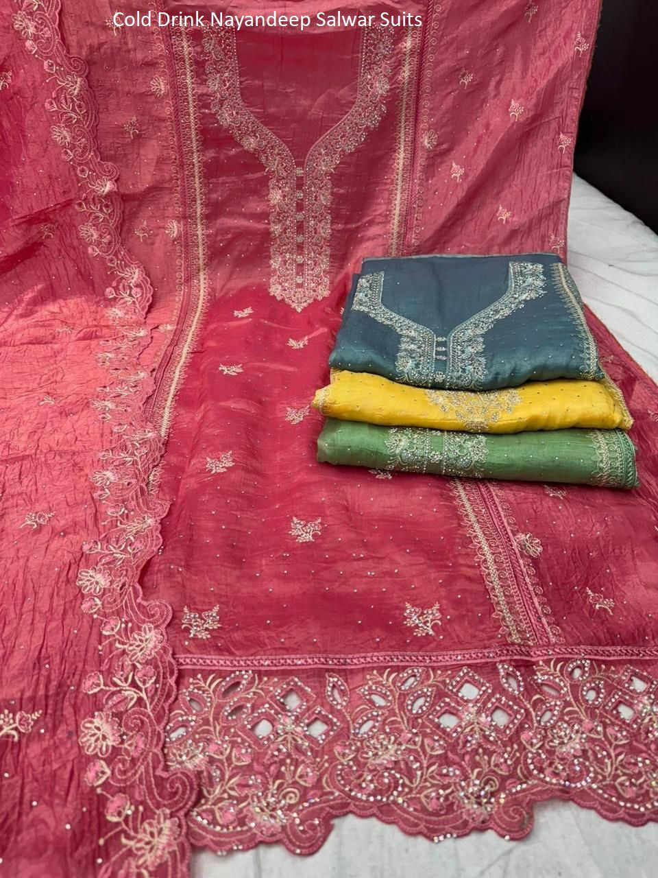 Cold Drink Nayandeep Crush Salwar Suits Exporter Gujarat