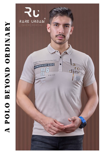 Collar 5918 Rare Urban Tencil Lycra Mens Tshirts Exporter