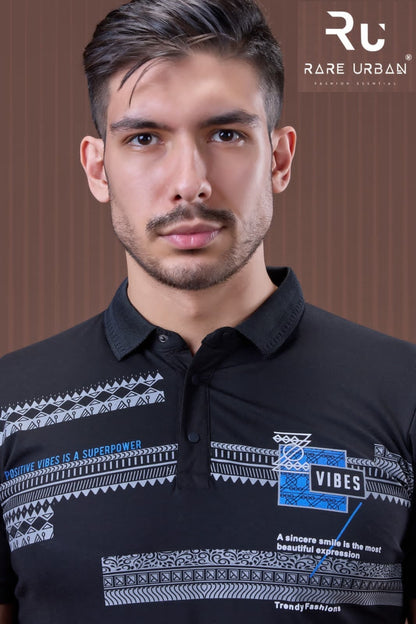 Collar 5918 Rare Urban Tencil Lycra Mens Tshirts Exporter