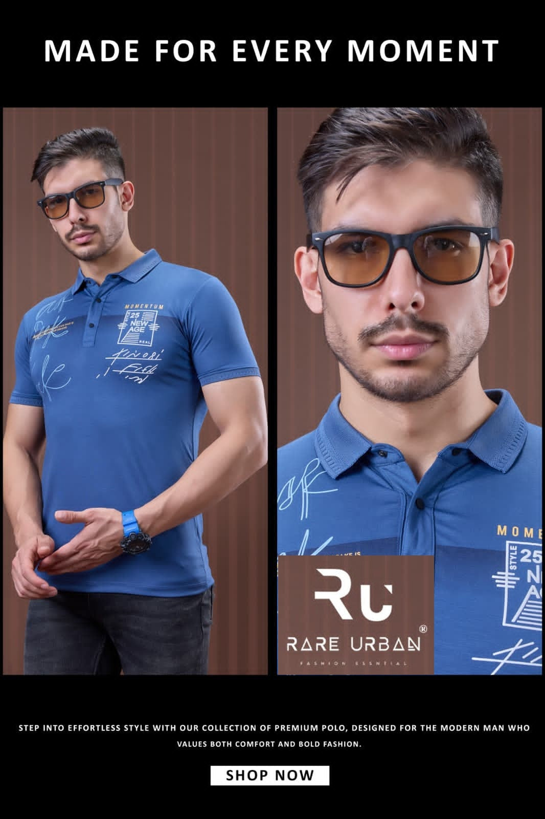 Collar 5918 Rare Urban Tencil Lycra Mens Tshirts Exporter