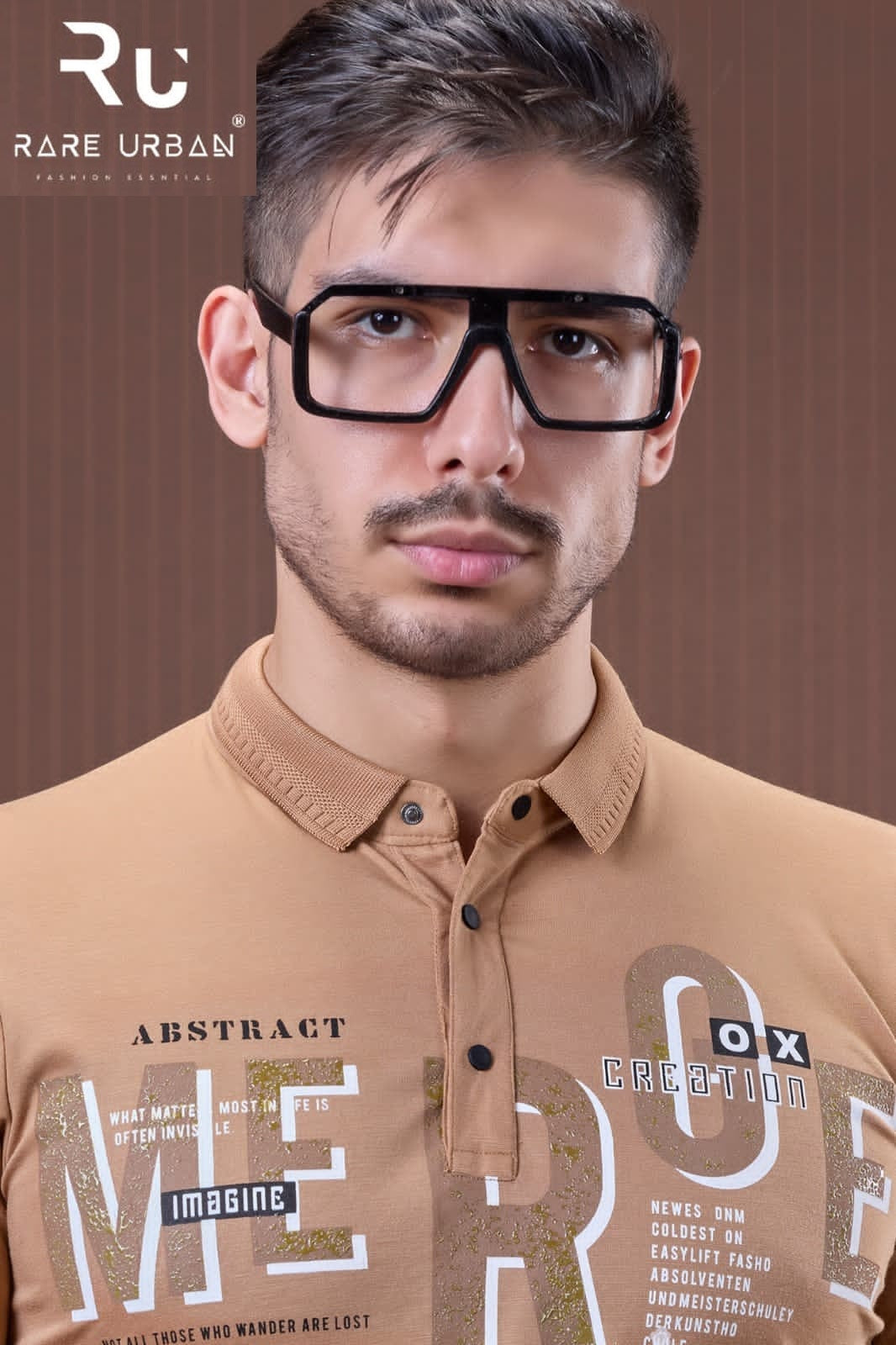 Collar 5918 Rare Urban Tencil Lycra Mens Tshirts Exporter