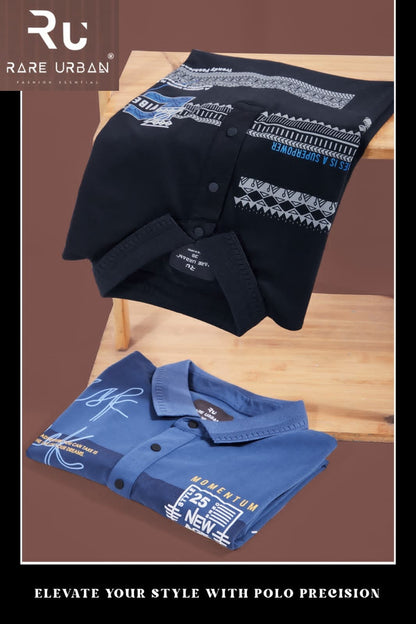 Collar 5918 Rare Urban Tencil Lycra Mens Tshirts Exporter