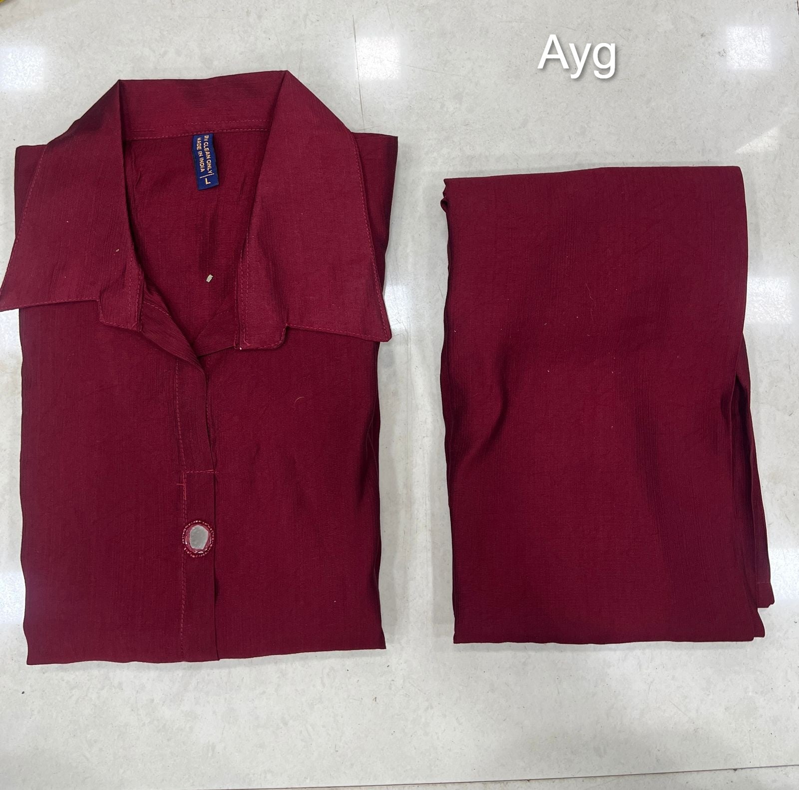 Collar Style 2403 Ayg Vetican Kurti Plazzo Set Wholesale Price