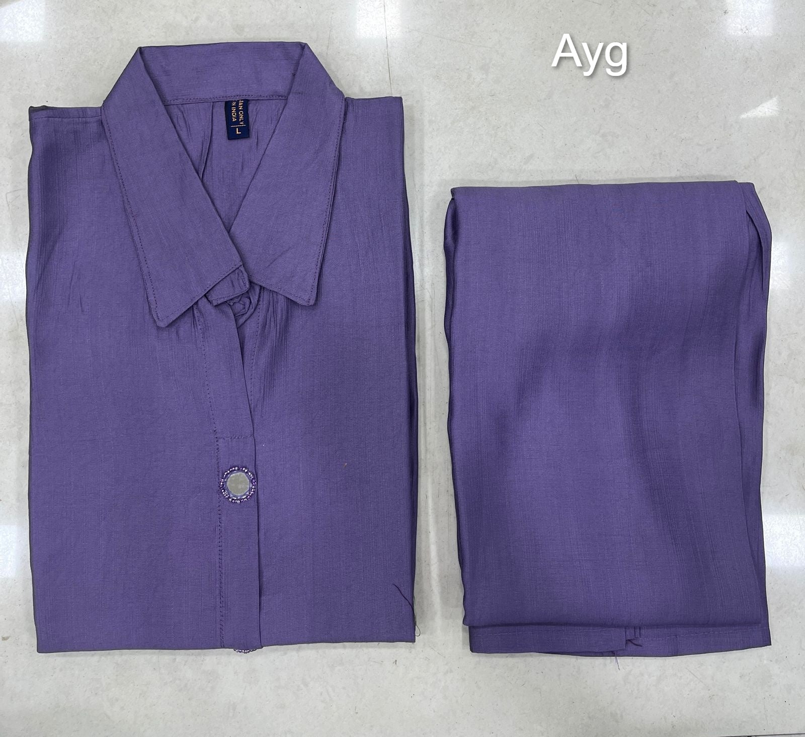Collar Style 2403 Ayg Vetican Kurti Plazzo Set Wholesale Price