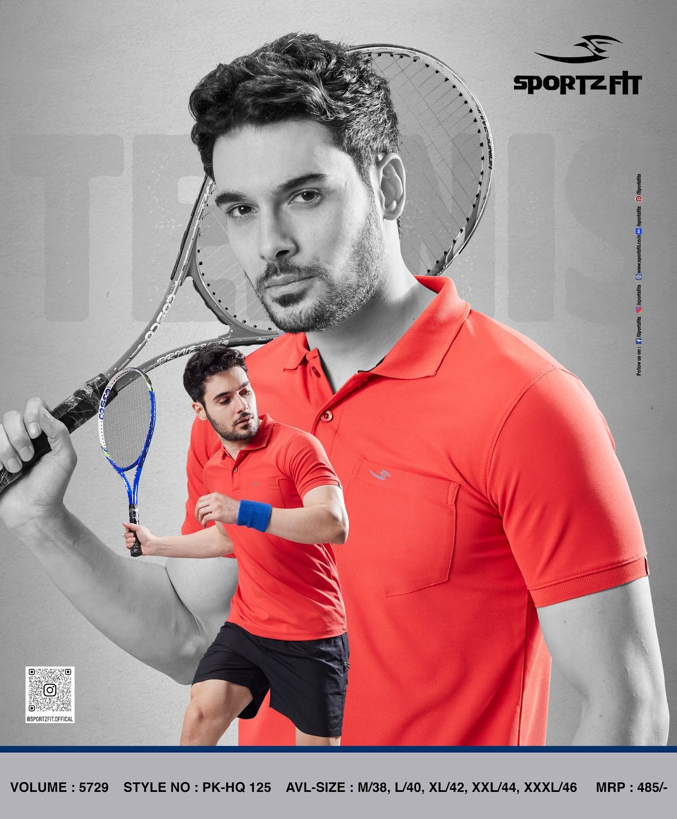 Collar Style Vol 5729 Sportz Fit Pk Mens Tshirts Manufacturer India