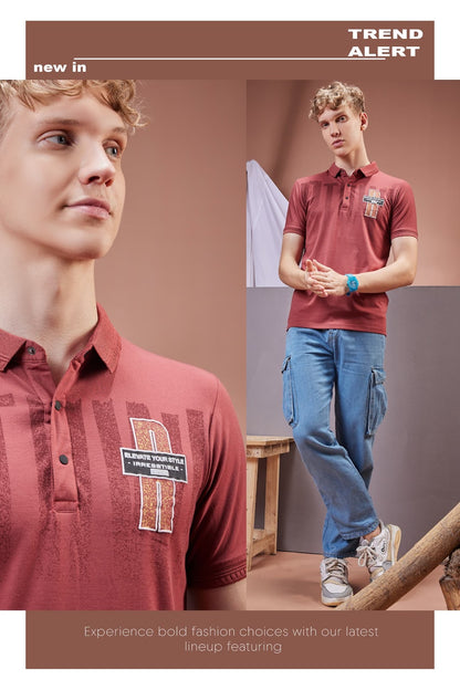 Collar Style Vol 5736 A Rare Urban Tencil Lycra Mens Tshirts Wholesaler Ahmedabad