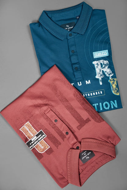 Collar Style Vol 5736 B Rare Urban Tencil Lycra Mens Tshirts Wholesale Price