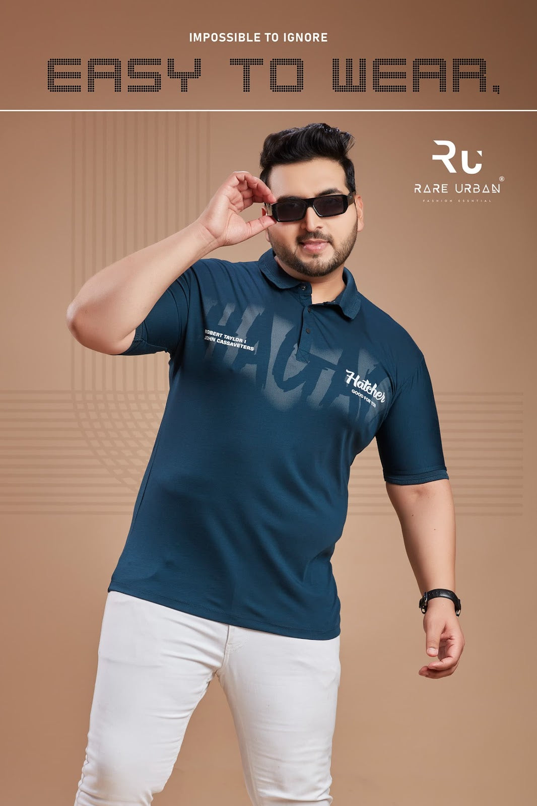 Collar Vol 5863 Rare Urban Tencil Lycra Mens Tshirts Manufacturer Gujarat