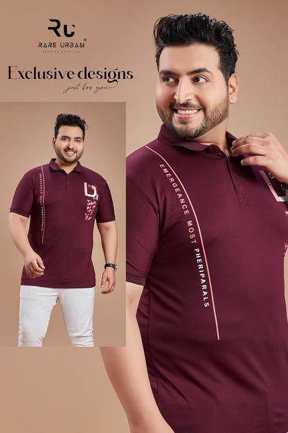 Collar Vol 5863 Rare Urban Tencil Lycra Mens Tshirts Manufacturer Gujarat