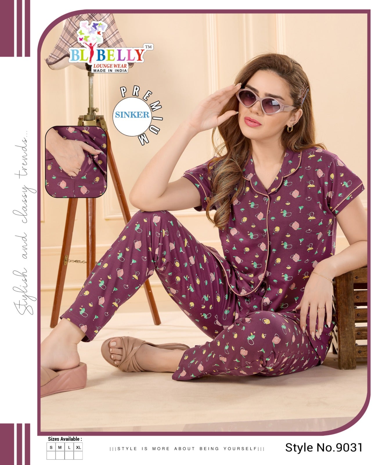 Collar Vol 656 Belly Sinker Collar Night Suits Manufacturer Ahmedabad