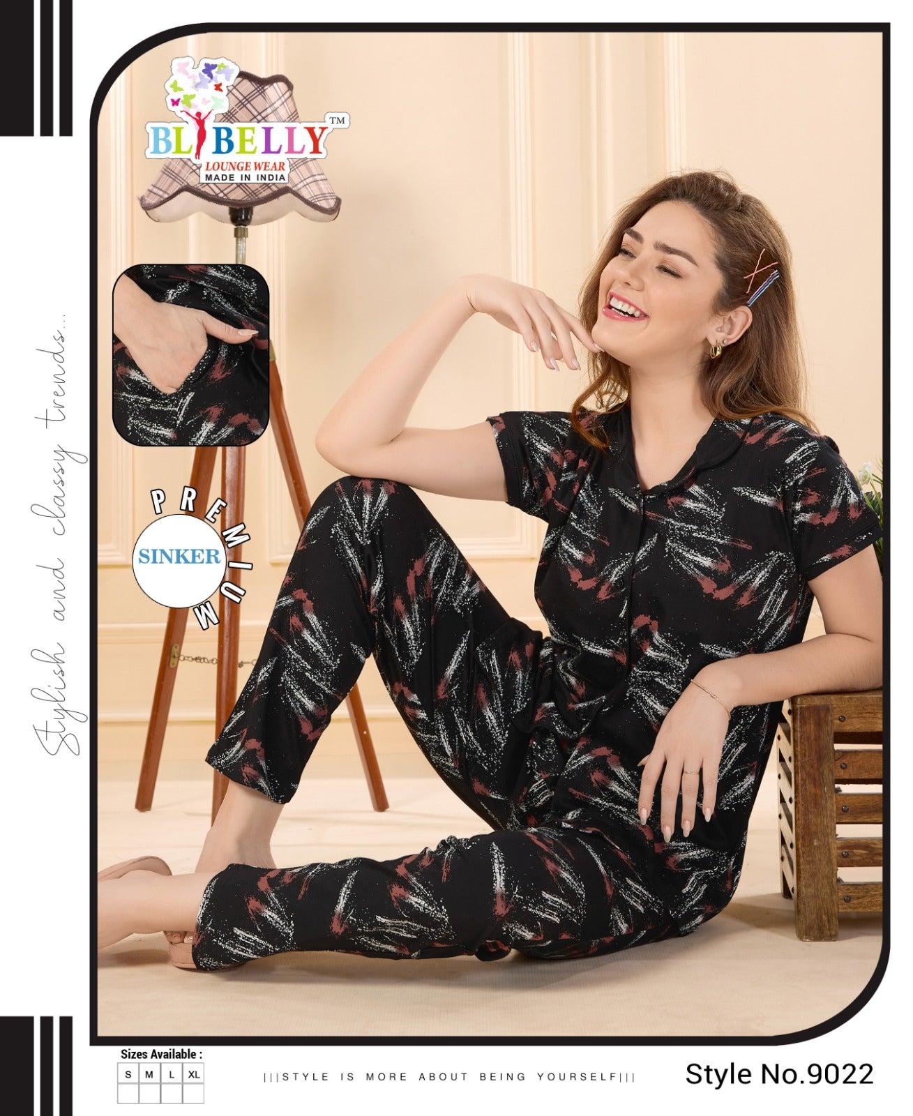 Collar Vol 657 Belly Sinker Collar Night Suits Supplier Ahmedabad