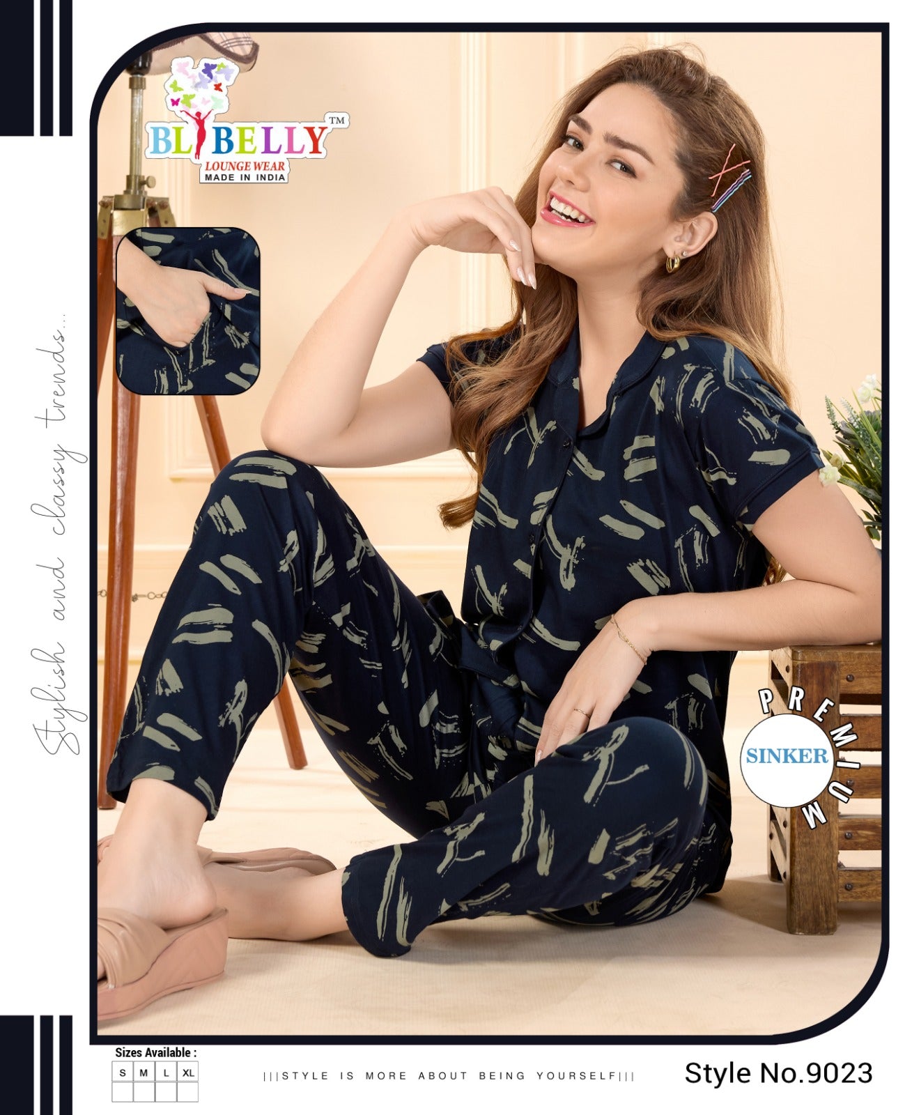 Collar Vol 657 Belly Sinker Collar Night Suits Supplier Ahmedabad