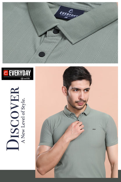 Collar Vol 717 Everyday Knitted Mens Tshirts Manufacturer Ahmedabad
