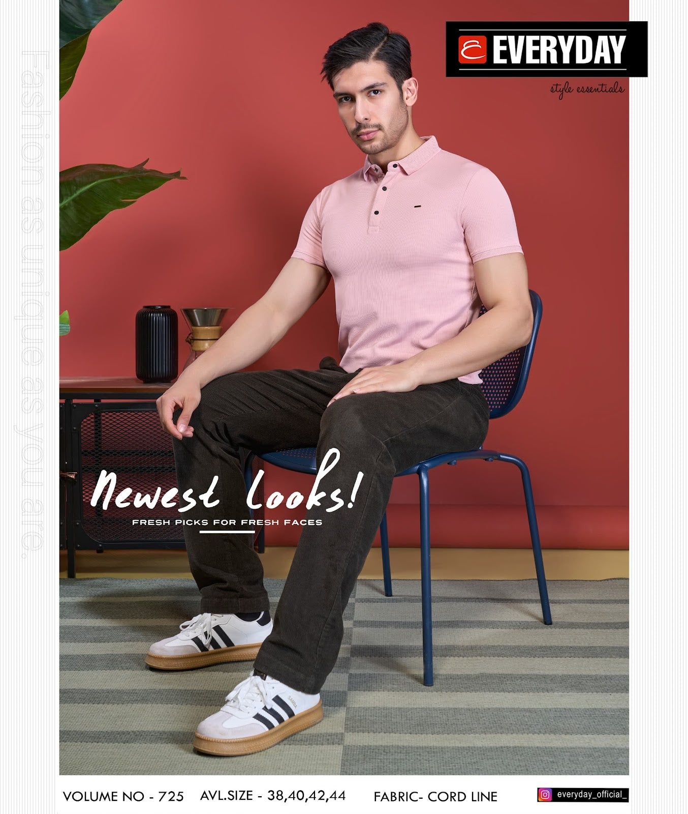 Collar Vol 725 Everyday Cord Line Mens Tshirts Wholesale Rate