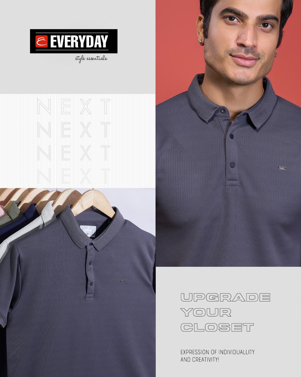 Collar Vol 725 Everyday Cord Line Mens Tshirts Wholesale Rate