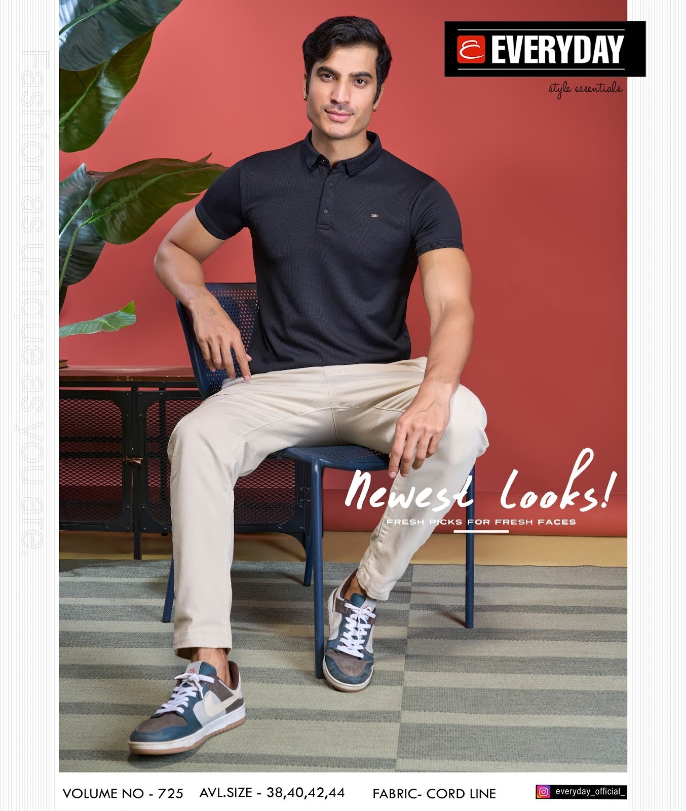 Collar Vol 725 Everyday Cord Line Mens Tshirts Wholesale Rate