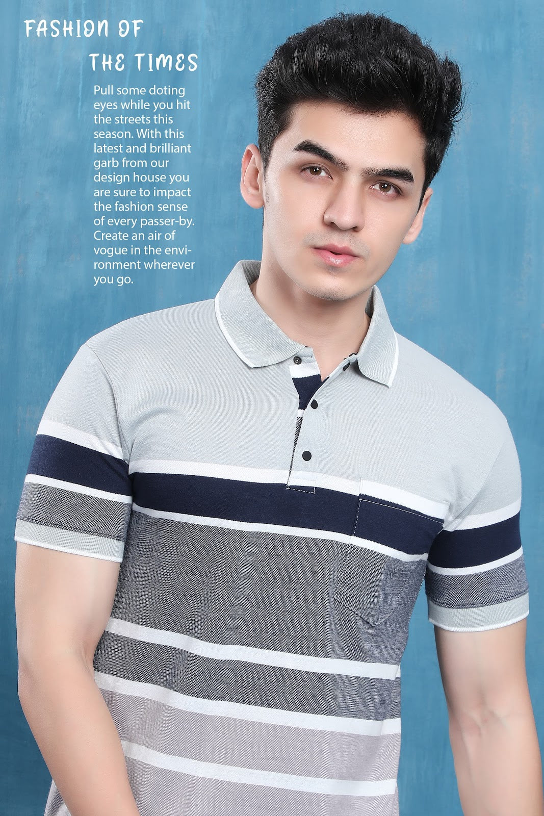 Collar Vol 758 Everyday Auto Stripes Mens Tshirts Manufacturer Ahmedabad