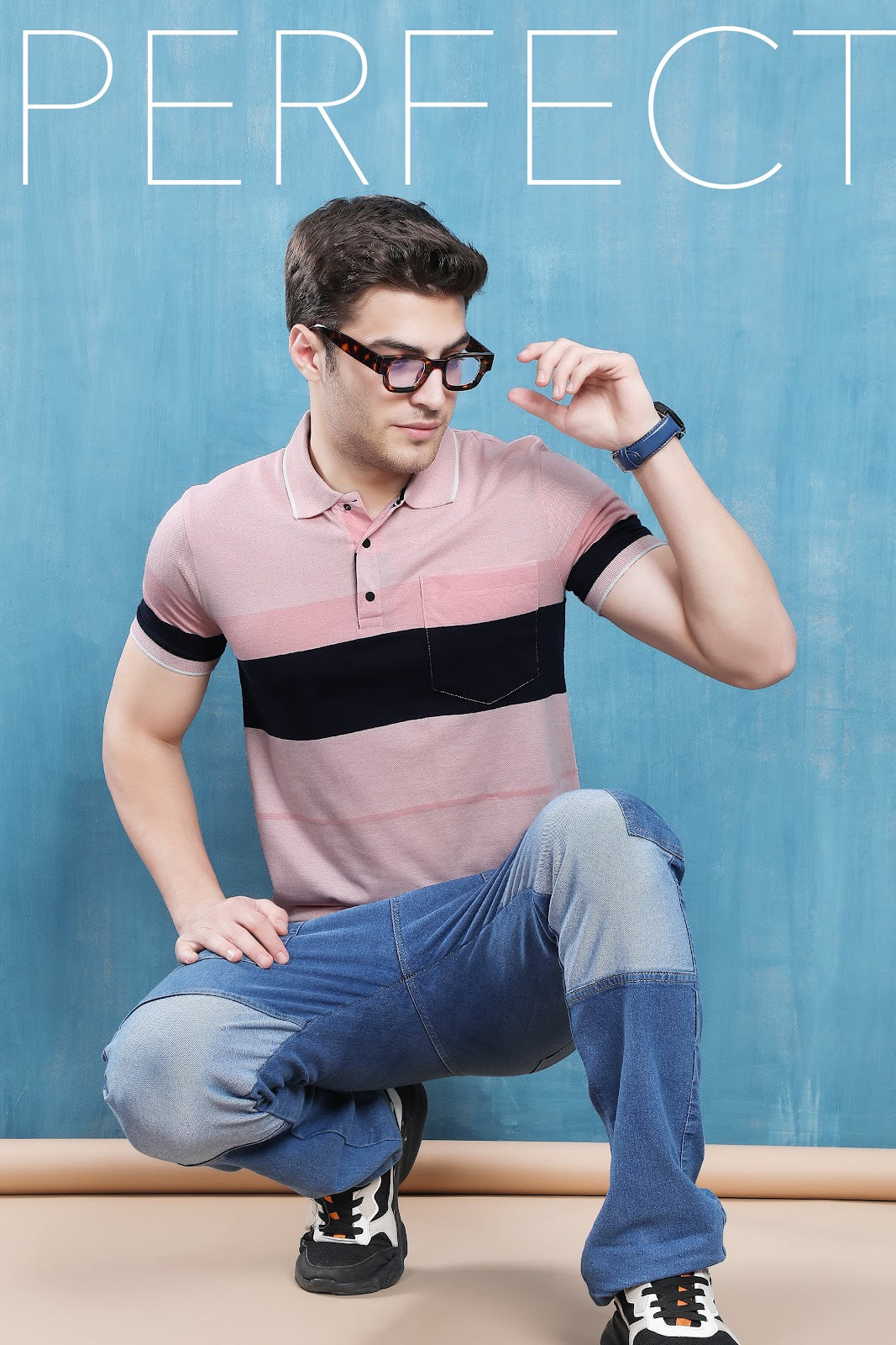 Collar Vol 758 Everyday Auto Stripes Mens Tshirts Manufacturer Ahmedabad