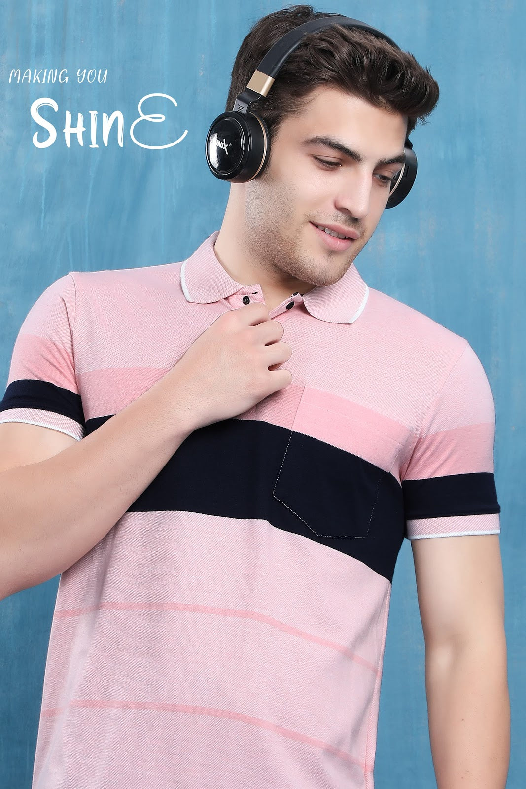 Collar Vol 758 Everyday Auto Stripes Mens Tshirts Manufacturer Ahmedabad