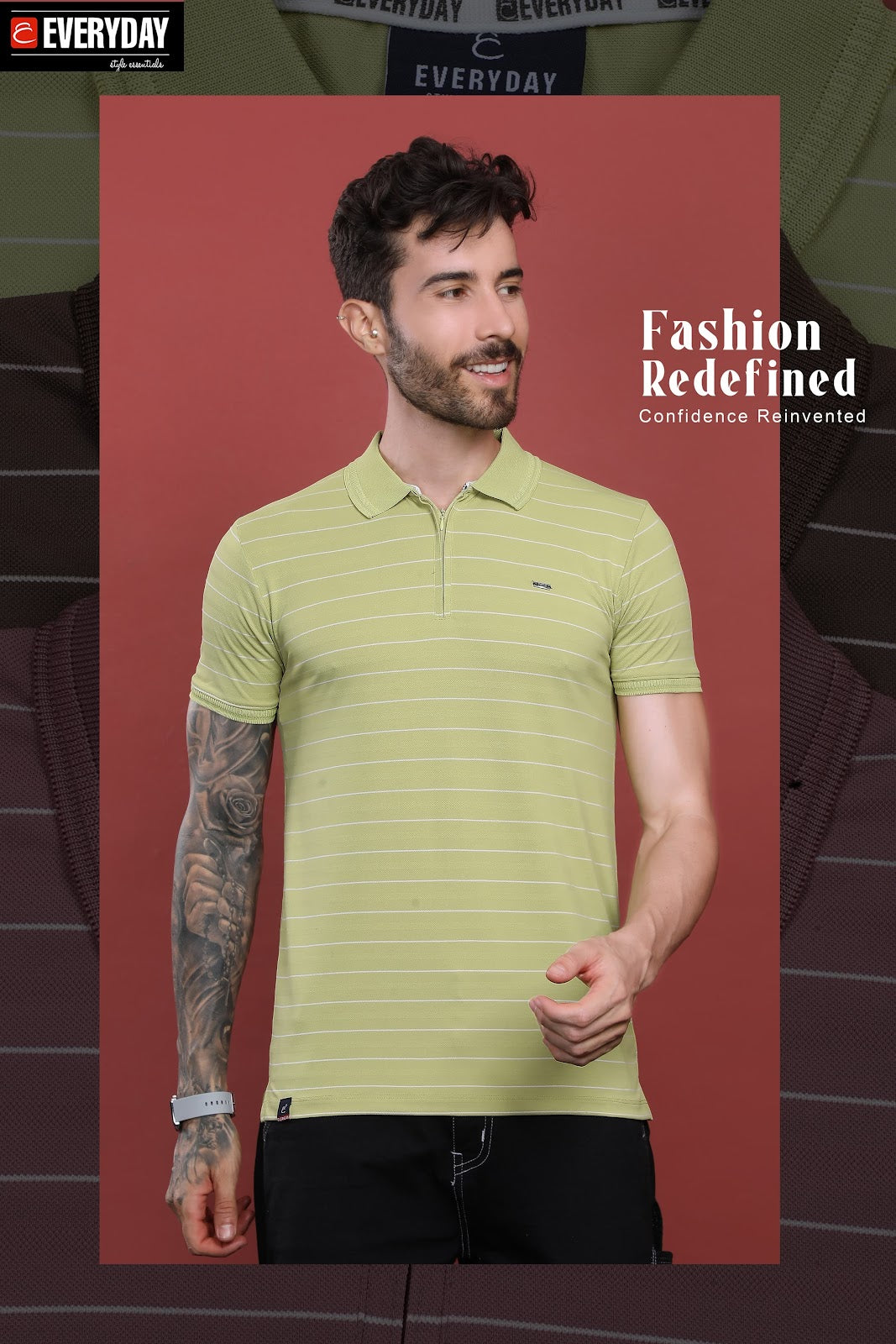 Collar Vol 785 Everyday Dry Fit Mens Tshirts Manufacturer