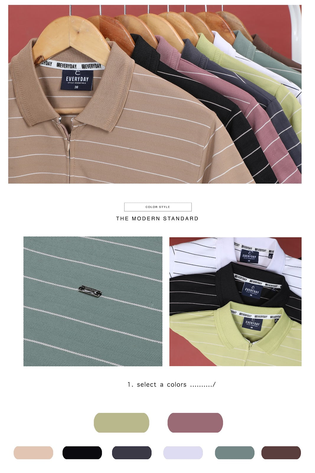 Collar Vol 785 Everyday Dry Fit Mens Tshirts Manufacturer