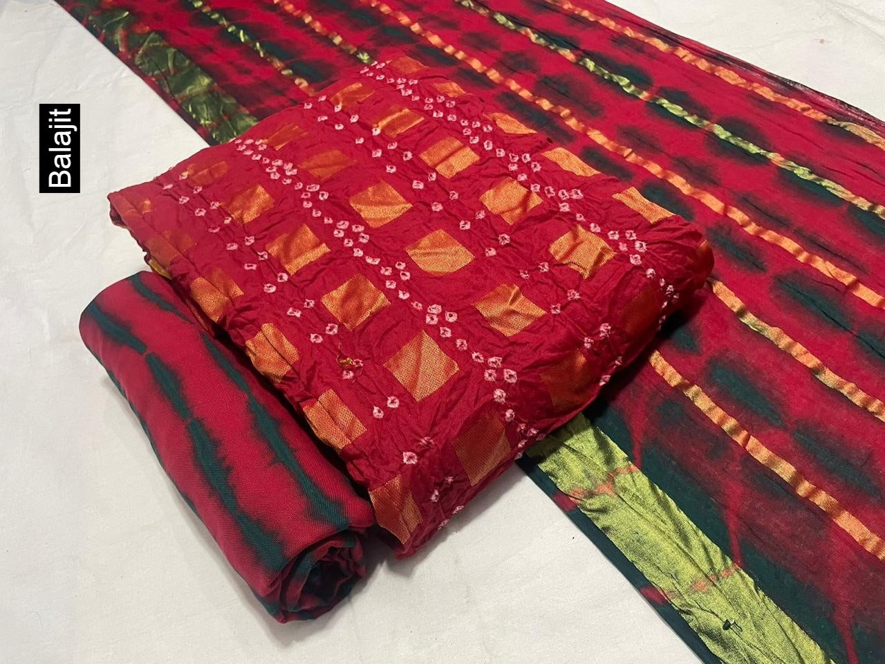Colour Biscuit Balajit Jacquard Cotton Salwar Suits Supplier Ahmedabad