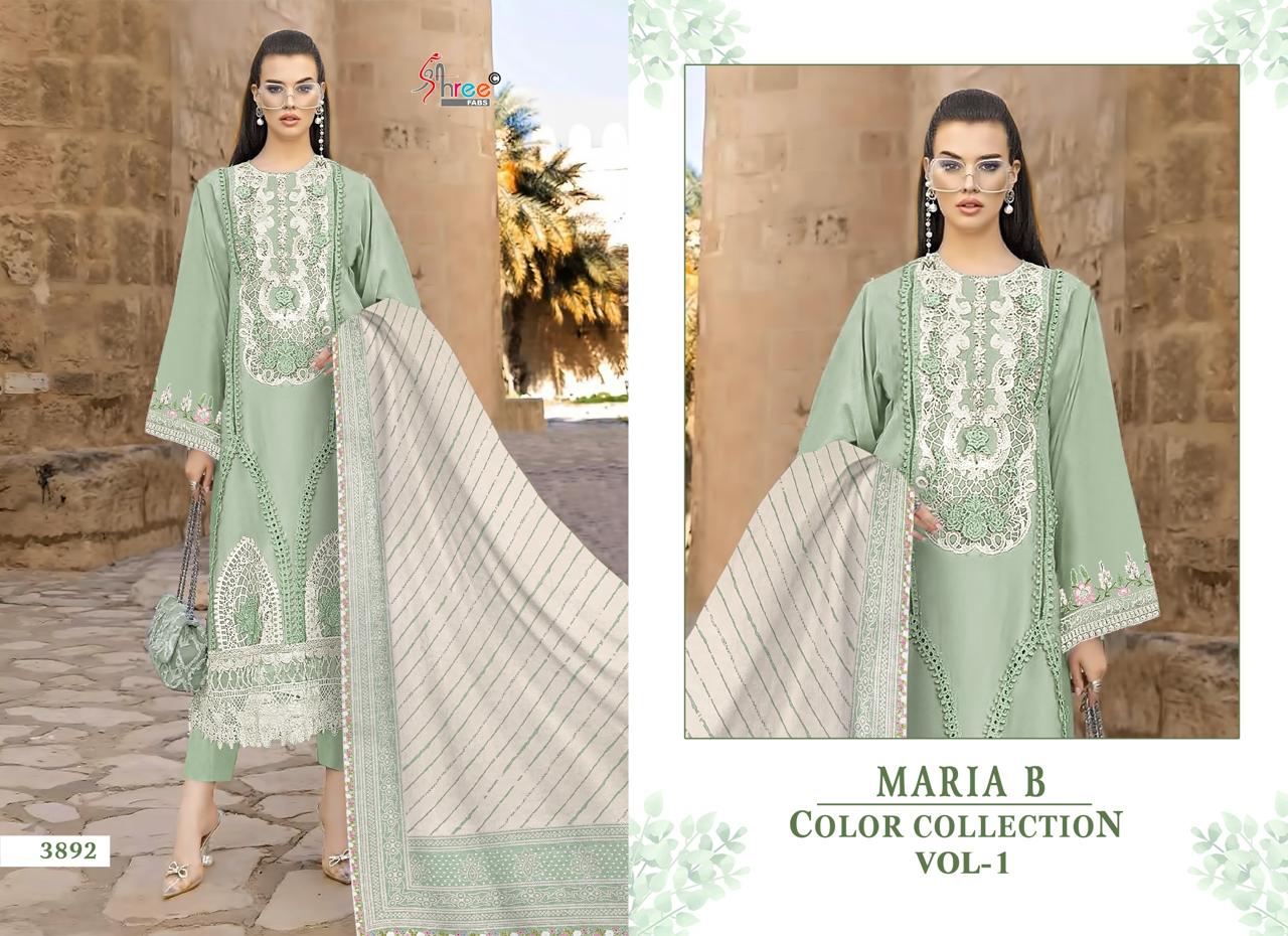 Colour Collection Vol 1 Shree Fabs Pure Cotton Pakistani Salwar Suits Exporter India