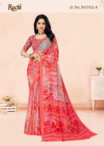 Colour Georgette Vol 2 Ruchi Sarees Exporter Ahmedabad