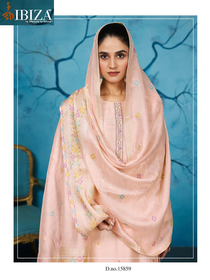 Colourbar Ibiza Silk Jacquard Pant Style Suits Wholesaler India