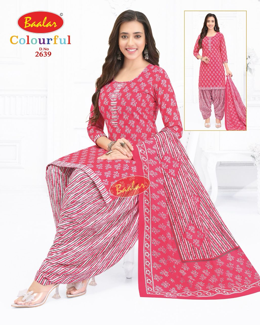 Colourful Vol 26 Baalar Cotton Dress Material Manufacturer Ahmedabad