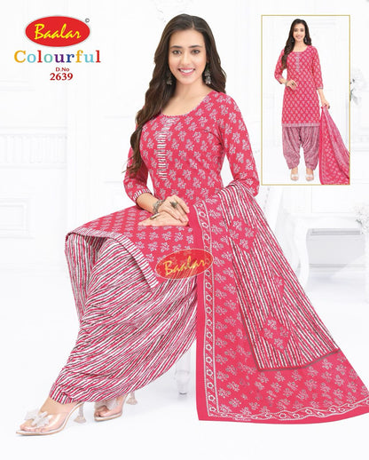 Colourful Vol 26 Baalar Cotton Dress Material Manufacturer Ahmedabad