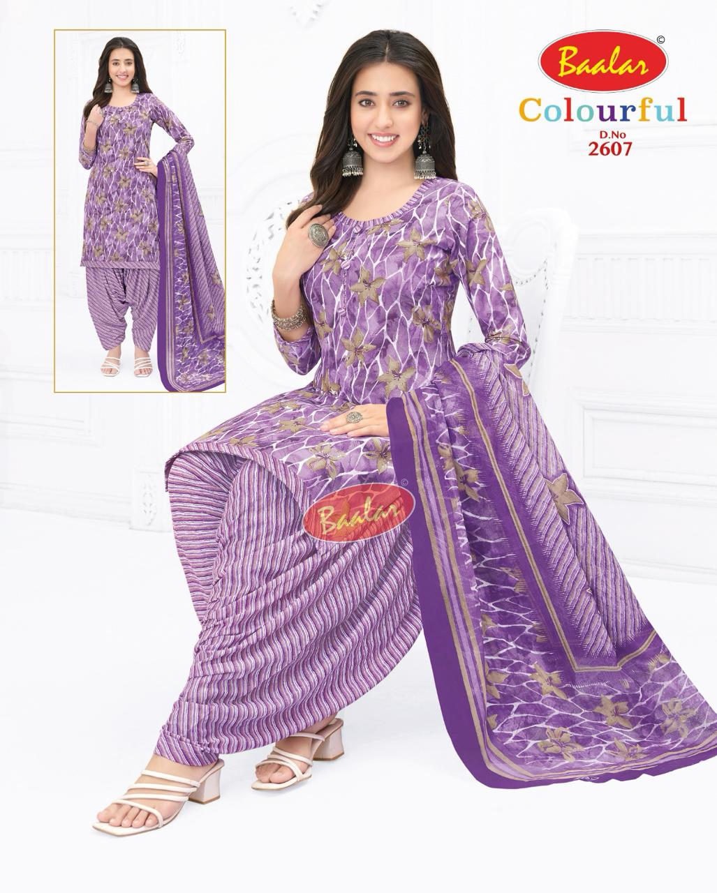 Colourful Vol 26 Baalar Cotton Dress Material Manufacturer Ahmedabad
