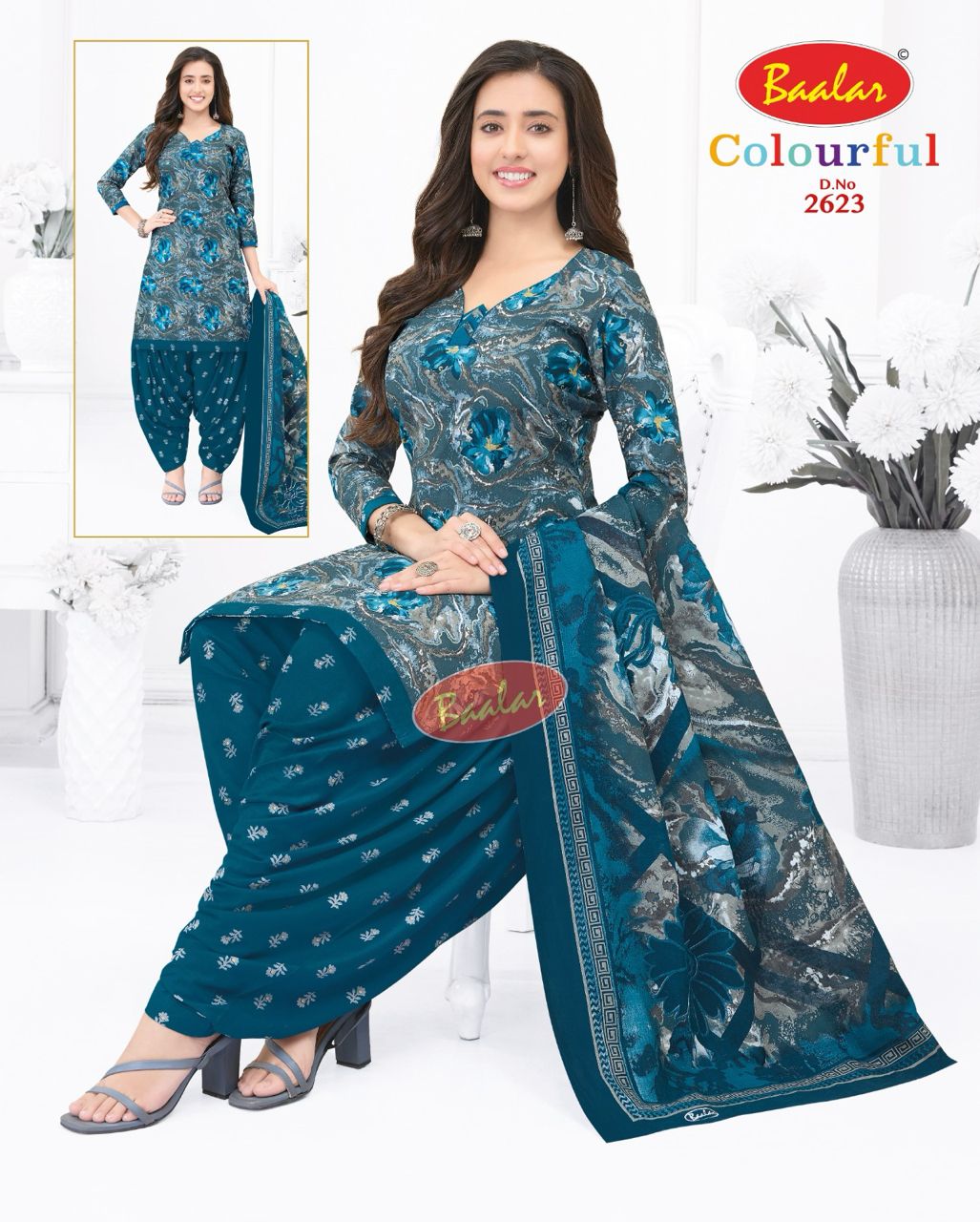 Colourful Vol 26 Baalar Cotton Dress Material Manufacturer Ahmedabad