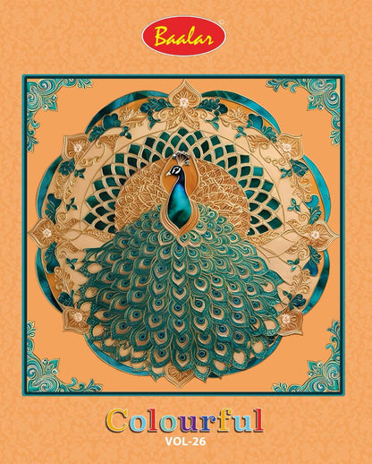 Colourful Vol 26 Baalar Cotton Dress Material Manufacturer Ahmedabad